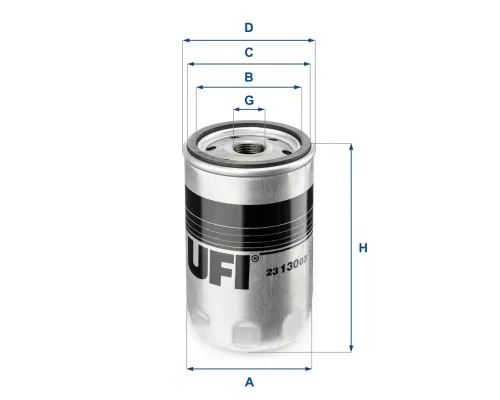 Фільтр масляний UFI 23.130.03