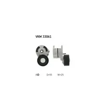 Натяжитель ремня с роликом SKF VKM 33061