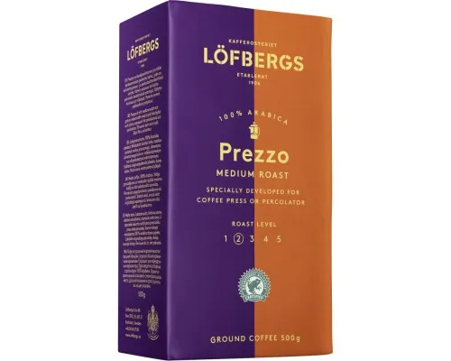 Кава Lofbergs Prezzo Medium Roast 500 г (7310050001586)