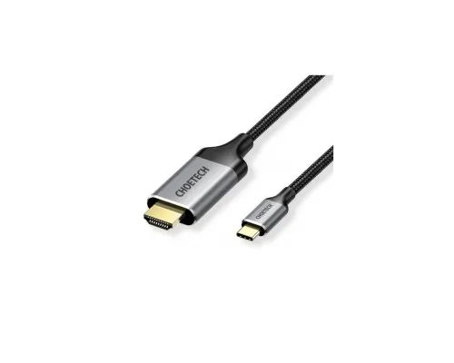 Кабель мультимедійний USB-C to HDMI 1.8m 4K 60Hz Choetech (CH0021-BK)