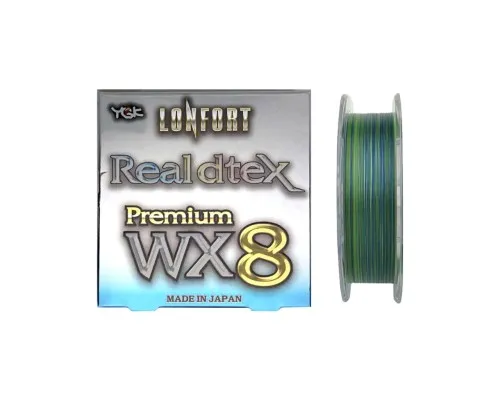 Шнур YGK Lonfort Real DTex X8 90m Multi Color 0.3/9lb (5545.02.80)