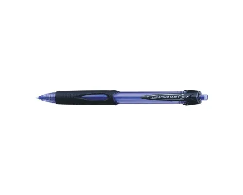 Ручка кулькова UNI автоматична Power tank синій 0,7 мм (SN-227.Blue.)