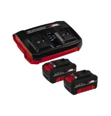 Набор аккумулятор + зарядное устройство Einhell 18V 2x4.0Ah Twincharger Kit (4512112)