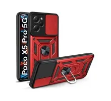 Чохол до мобільного телефона BeCover Military Poco X5 Pro 5G Red (709117)