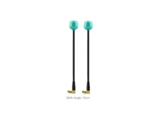 Антенна для дрона Foxeer Lollipop 4 Plus High Quality 5.8GHz 2.6dBi SMA90 150mm RHCP 2шт (PA1474S90)