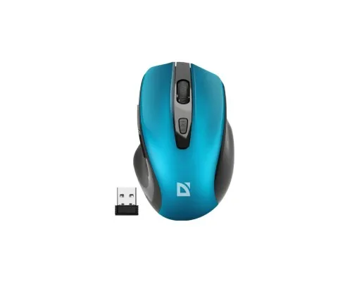 Мишка Defender Prime MB-053 Silent Wireless Turquoise (52054)