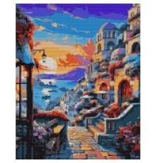 Картина по номерам Santi Захід сонця 40*50 см алмазна мозаїка (954791)