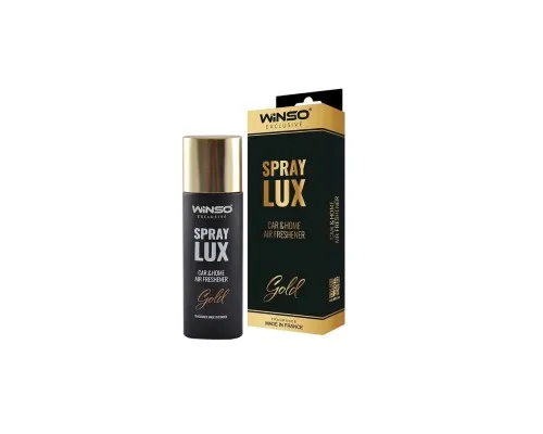 Ароматизатор для автомобіля WINSO Spray Lux Exclusive Gold 55мл (533771)