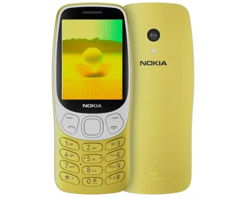 Мобильный телефон Nokia 3210 DS 2024 Y2K Gold