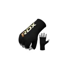 Бинти-рукавиці RDX Inner Black/Golden XL (HYP-IB-XL)