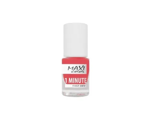 Лак для нігтів Maxi Color 1 Minute Fast Dry 019 (4823082004287)