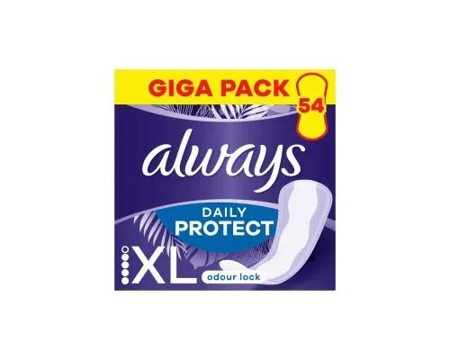 Щоденні прокладки Always Daily Protect XL Нейтралізація запаху 54 шт. (8700216462044)