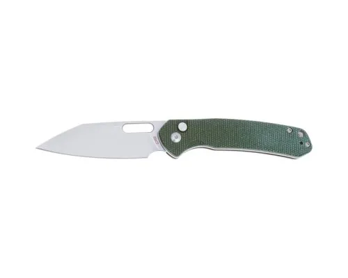 Ніж CJRB Pyrite Wharncliffe Micarta Green (J1925A-MGN)