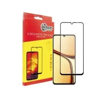 Скло захисне Dengos Full Glue Realme C61 (black) (TGFG-372)
