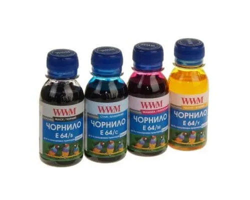 Чорнило WWM EPSON L110/L210/L355 B/C/M/Y (E64SET4-2)