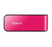 USB флеш накопичувач Apacer 64GB AH334 pink USB 2.0 (AP64GAH334P-1)