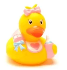 Игрушка для ванной Funny Ducks Пупс девочка утка (L1848)