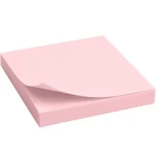 Папір для нотаток Axent with adhesive layer 75x75мм, 100sheets., pastel pink (2314-03-А)