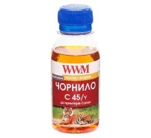 Чорнило WWM Canon CL-441/CL-446/CLI-451Y 100г Yellow Water-soluble (C45/Y-2)