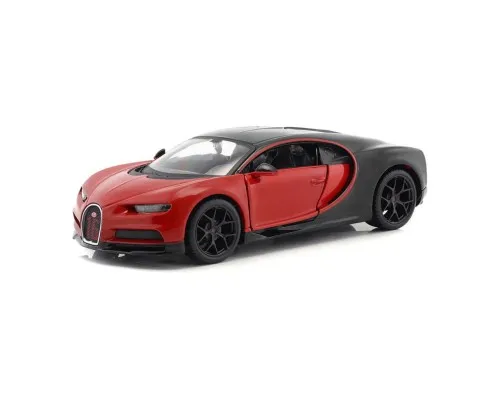 Машина Maisto Bugatti Chiron Sport (1:24) (31524 black/red)