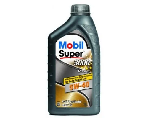 Моторна олива Mobil SUPER 3000 DIESEL 5W40 1л (MB 5W40 3000 DIE 1L)