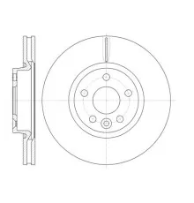 Гальмівний диск REMSA 61019.10