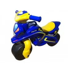Біговел Active Baby Police музичний синьо-жовтий (0139-0157М)