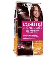 Фарба для волосся L'Oreal Paris Casting Creme Gloss 415 - Морозний каштан 120 мл (3600521119525)