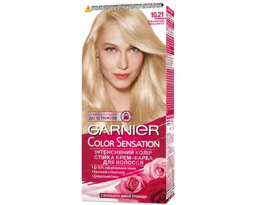 Краска для волос Garnier Color Sensation 10.21 Жемчужный перламутр 110 (3600541339446)