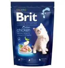 Сухой корм для кошек Brit Premium by Nature Cat Kitten 1.5 кг (8595602553112)