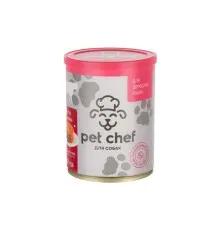 Консервы для собак Pet Chef паштет с говядиной 800 г (4820255190457)
