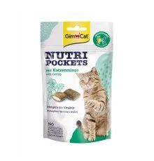 Лакомство для котов GimCat Nutri Pockets Кошачья мята + Мультивитамин 60 г (4002064419190)