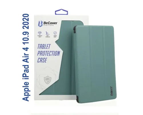 Чехол для планшета BeCover Soft Edge Pencil mount Apple iPad Air 4 10.9 2020/2021 Dark Green (706818)