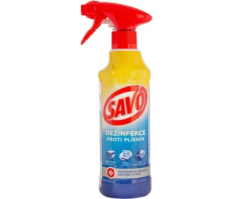 Спрей для чищення ванн Savo проти плісняви 500 мл (8594005390225)
