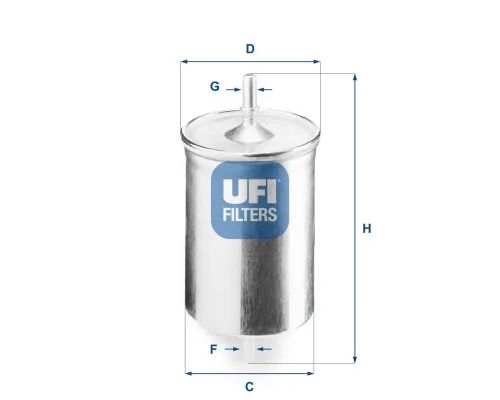 Фильтр топливный UFI 31.718.00