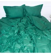 Підковдра MirSon Satin Stripe 30-0017 Green 110х140 см (2200005254202)