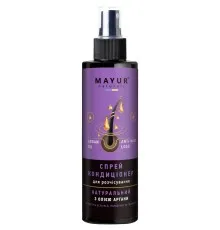 Спрей для волос Mayur Натуральный для расчесывания с маслом арганы 200 мл (4820230952742)