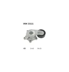 Натяжитель ремня с роликом SKF VKM 33111