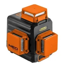 Лазерный нивелир Neo Tools 3D 20м, 0.03 мм/м, IP54, кейс (75-109)