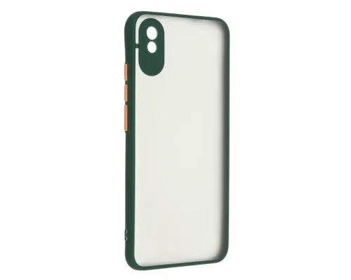 Чохол до мобільного телефона Armorstandart Frosted Matte Xiaomi Redmi 9A Dark Green (ARM66730)