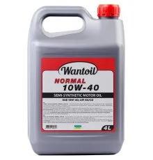 Моторное масло WANTOIL NORMAL 10w40 4л (WANTOIL 63284)