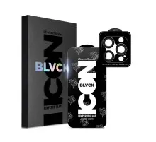 Скло захисне Armorstandart Supreme Plus Black Icon Apple iPhone 13 Pro (ARM68072)