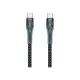 Дата кабель USB-C to USB-C 1.3m Lotto PD-B89CC Black Proda (PD-B89 (C-C)-BK)