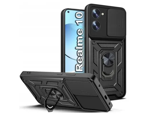 Чохол до мобільного телефона BeCover Military Realme 10 Black (709169)