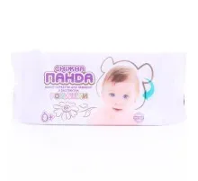 Дитячі вологі серветки Сніжна Панда для немовлят Ромашка 64 шт. (4820144460456)