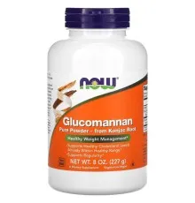 Травы Now Foods Глюкоманнан, Glucomannan, 227 г (NOW-06513)