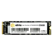 Накопитель SSD M.2 2280 256GB X500S ATRIA (ATNVMX500S/256)