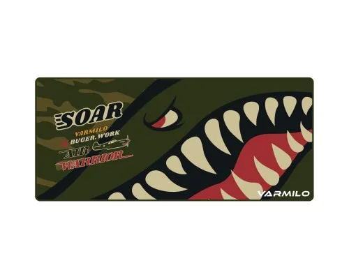 Килимок для мишки Varmilo Warrior-Soar XL Green (ZDB043-01)