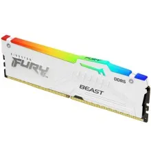 Модуль памяти для компьютера DDR5 32GB 6000 MHz Beast AM5 RGB White Kingston Fury (ex.HyperX) (KF560C36BWEA-32)