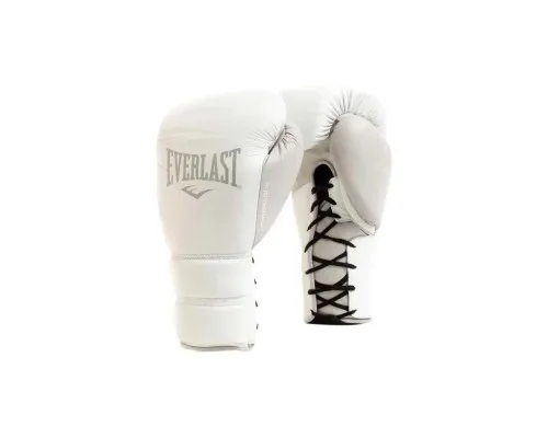 Боксерські рукавички Everlast Powerlock 2 Pro Lace 896910-70-812 білий 12 oz (009283609153)